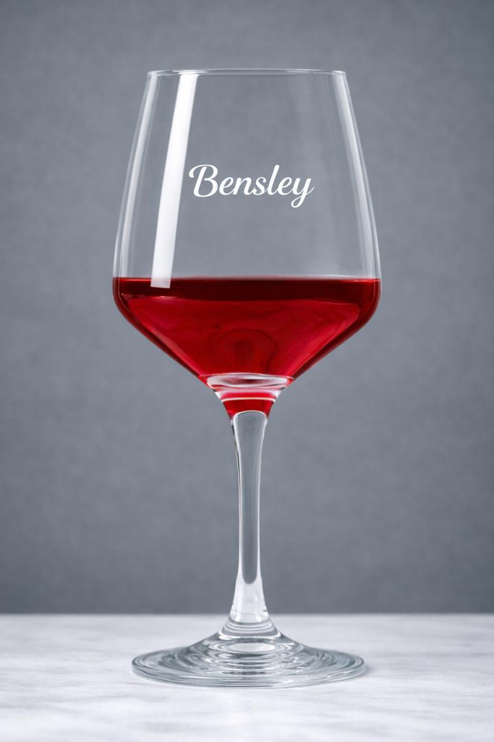 Personalized Wine Box & Glass – Luxury Gift